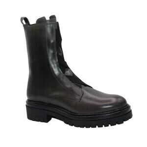 NEW ERIC MICHAEL women's quest combat boot in gray